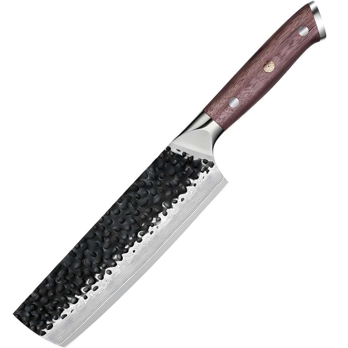 HARAHU Damaškový kuchynský nôž Tetsuya-Nakiri/Hnedá H37523