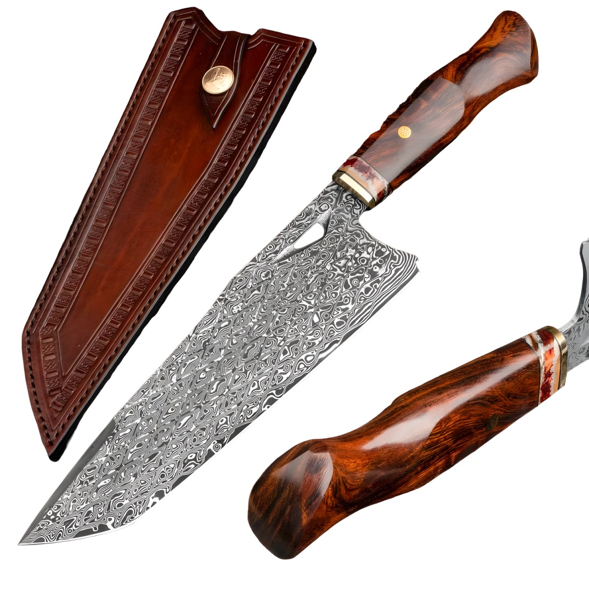 OEM Damaškový kuchynský nôž Junichi-H26693