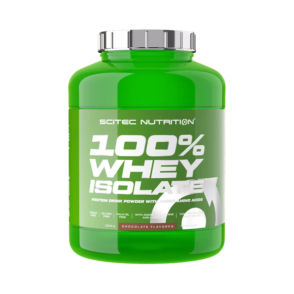 Scitec Nutrition Scitec Nutrition 100% Whey Isolate 1816 g jahoda