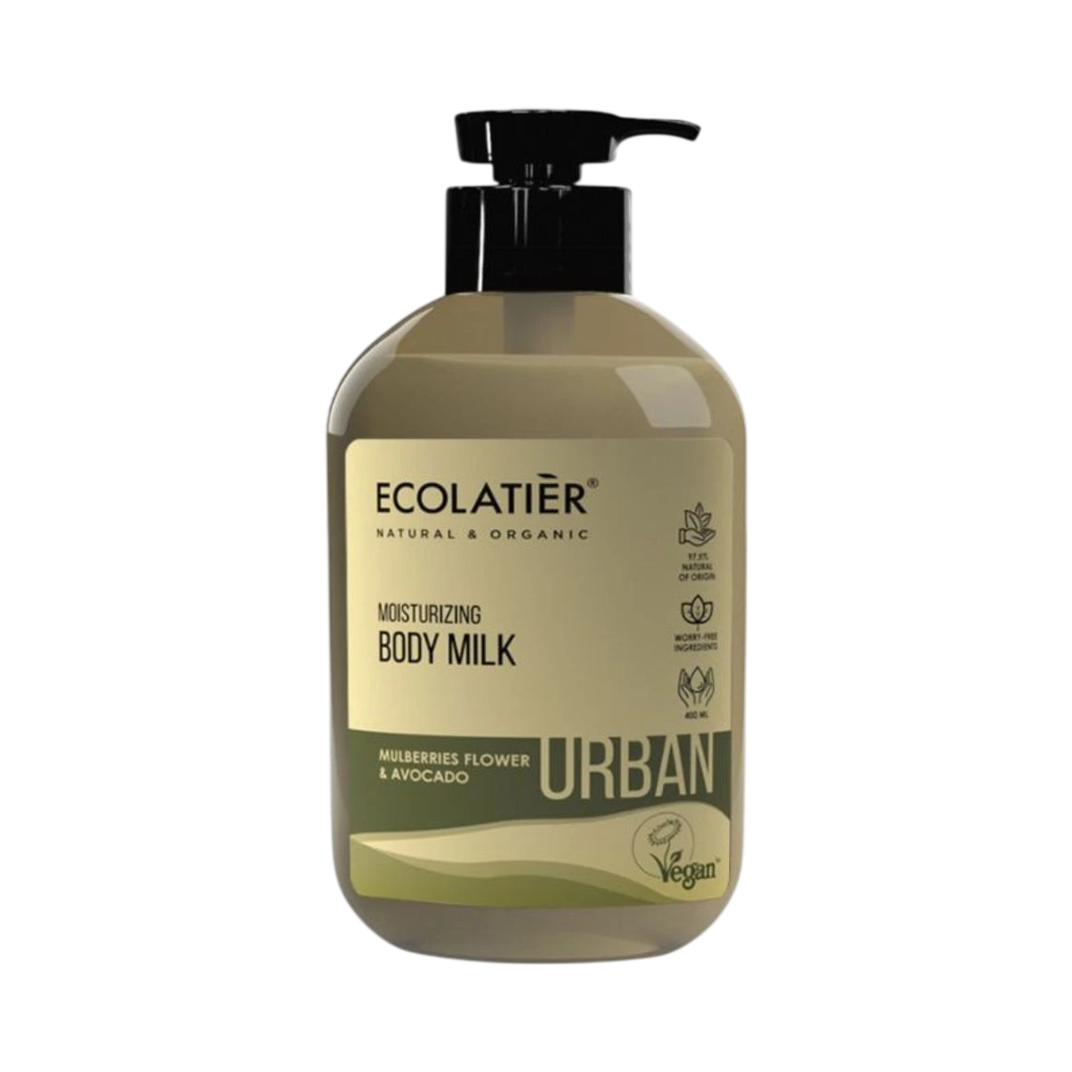 EcoLatier Telové mlieko hydratačné - 400 ml - Ecolatier