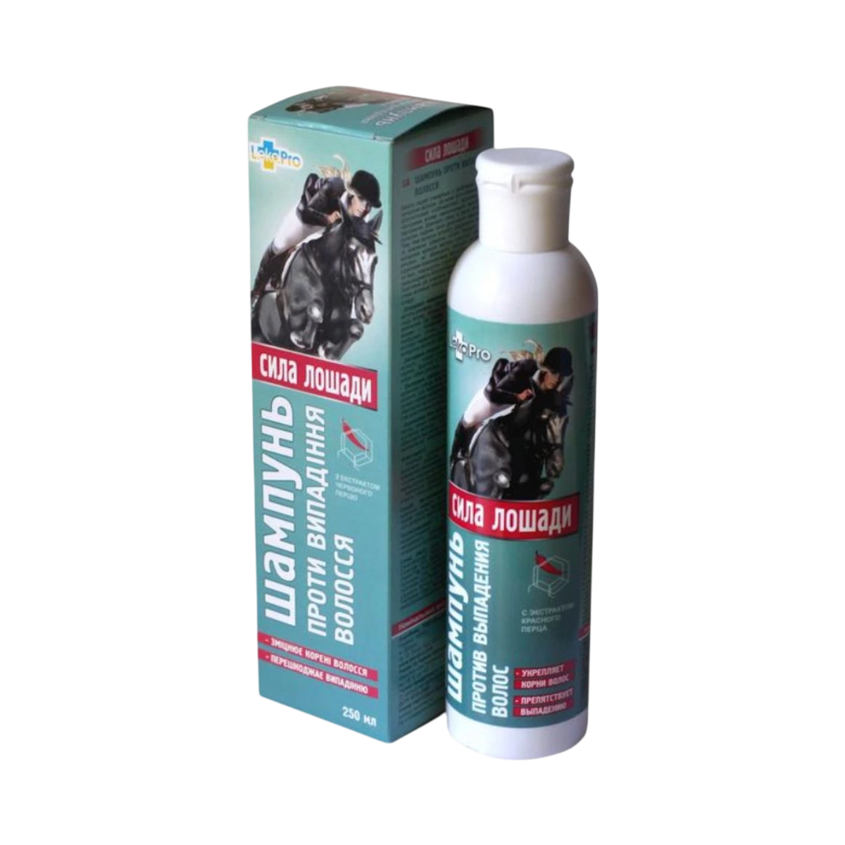 LekoPro KONSKÁ SILA šampón proti vypadávaniu vlasov - 250 ml - LekoPro