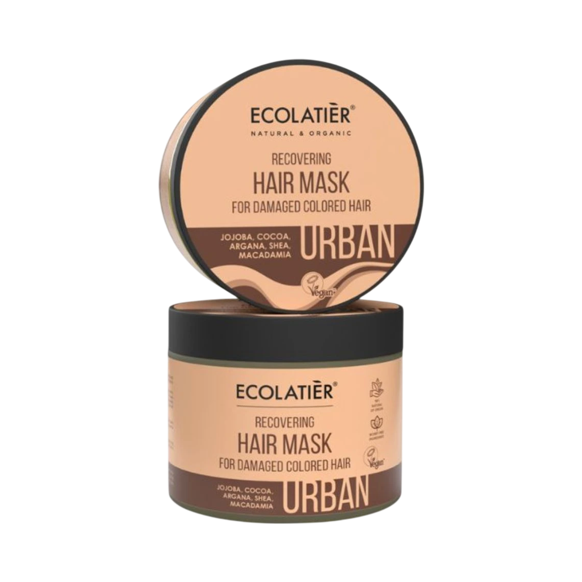 EcoLatier Regeneračná maska na poškodené a farbené vlasy - 380 ml - Ecolatier