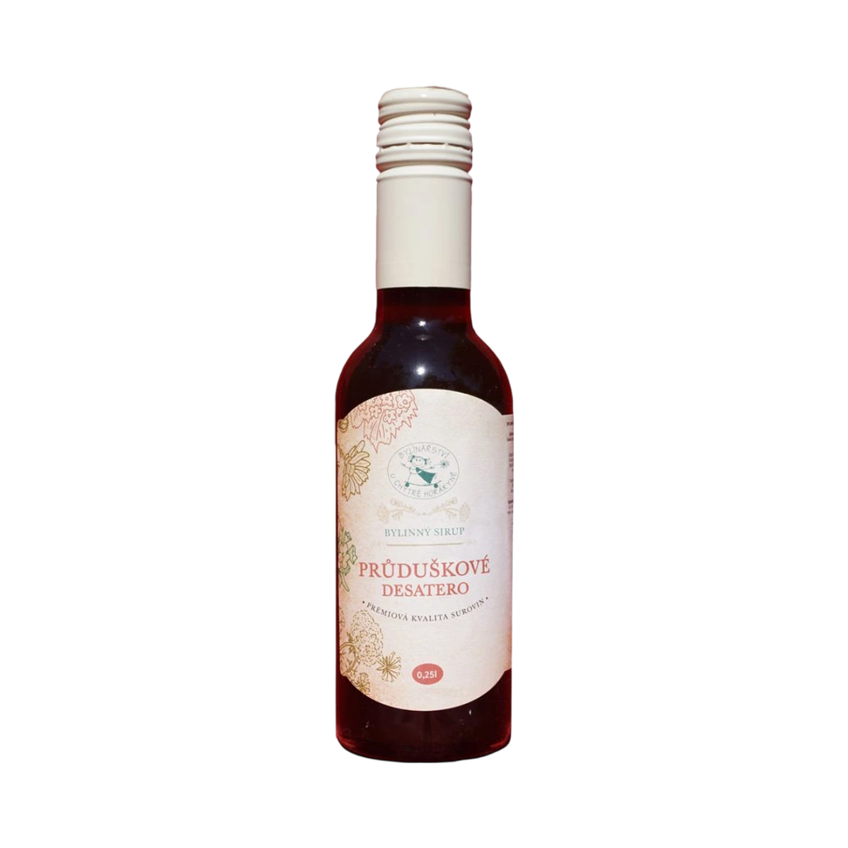 Bylinářství U Chytré horákyně Sirup "Prieduškové desatoro" - Bylinkářství u Chytré Horákyně - 250 ml