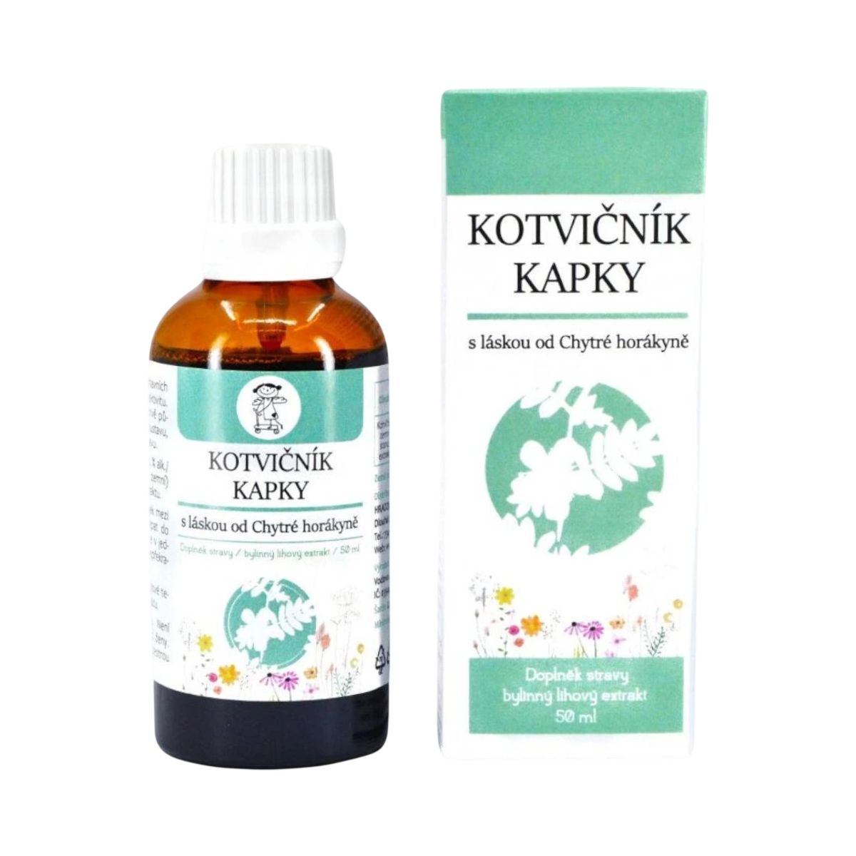 Bylinářství U Chytré horákyně Kotvičníkové kvapky - Bylinářství u Chytré Horákyně - 50 ml