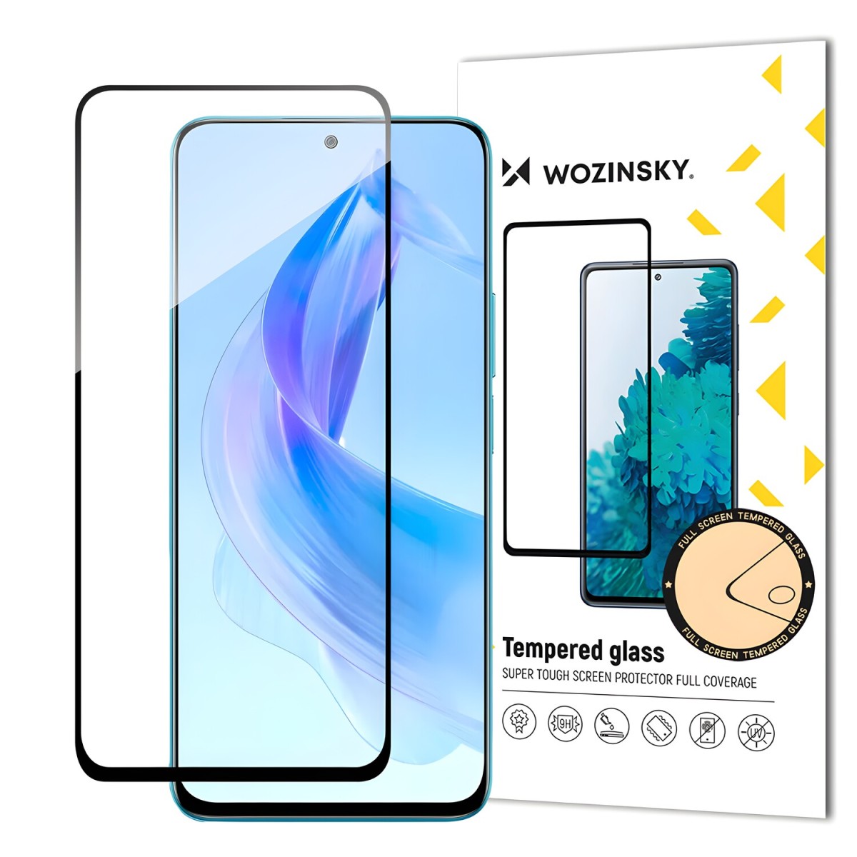 HARAHU Ochranné tvrdené sklo pre Honor 90 Lite/X50i - Čierna H