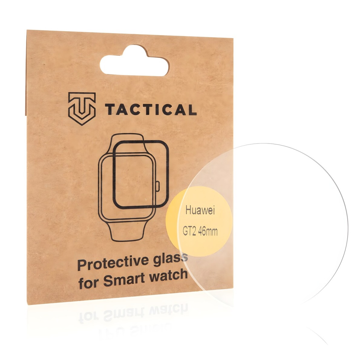 HARAHU Tactical 2.5D Sklo pre Huawei Watch GT2 46mm Transparentná H8561