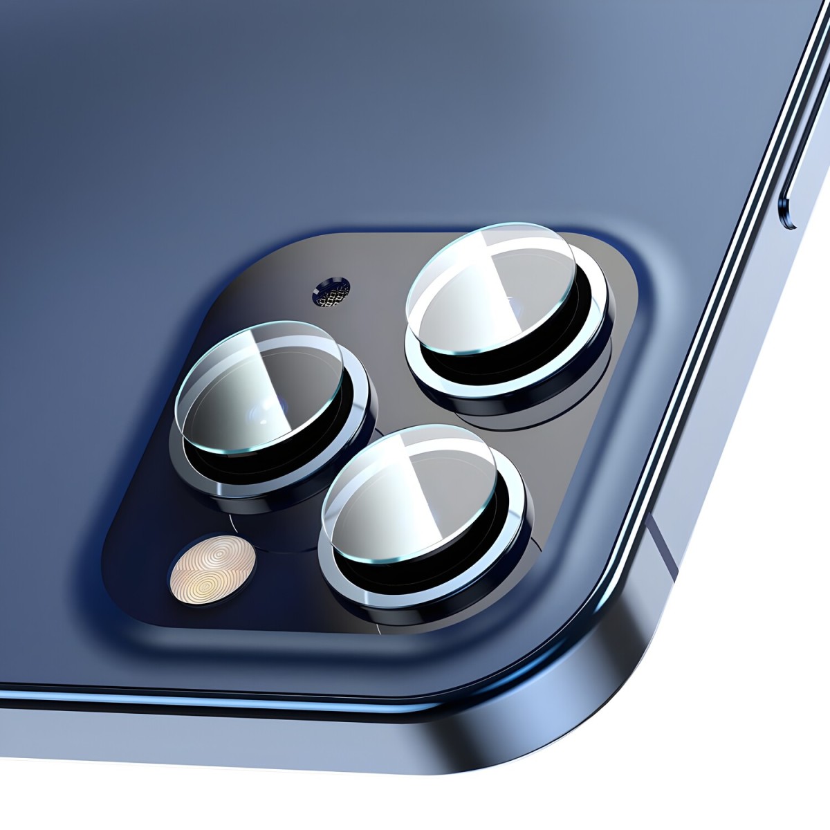 Baseus 2x tvrdené sklo 0,25 mm na fotoaparát pre Apple iPhone 12 Pro/iPhone 12 Pro Max - Transparentná (SKU: 14703)