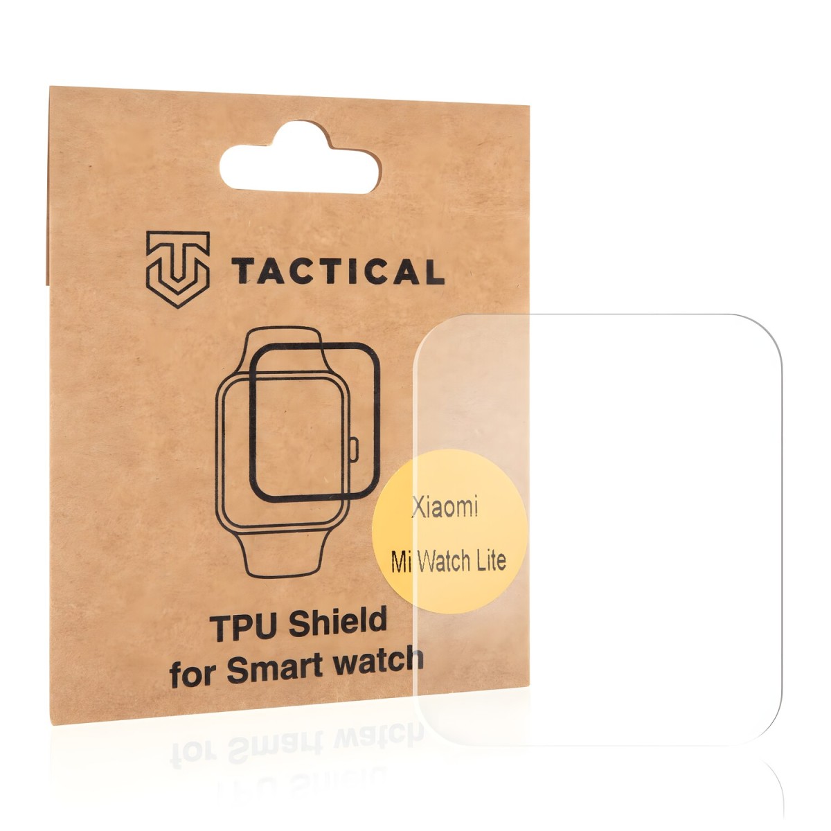 HARAHU Tactical TPU Folia/Hodinky pre Xiaomi Mi Watch Lite - Transparentná H8544