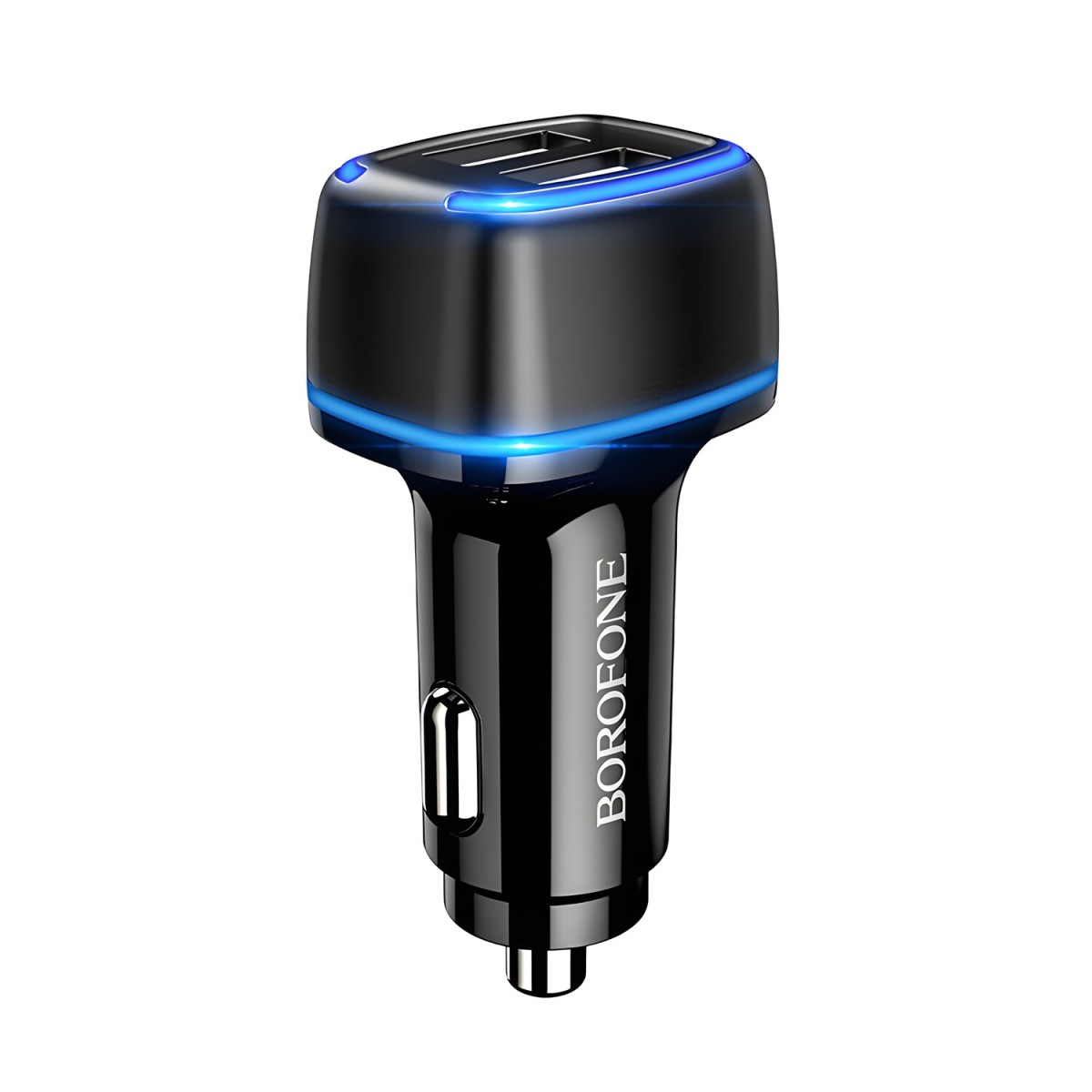 Borofone Nabíjačka do auta BZ14 Max - 2x USB - 2,4A - Čierna H27937