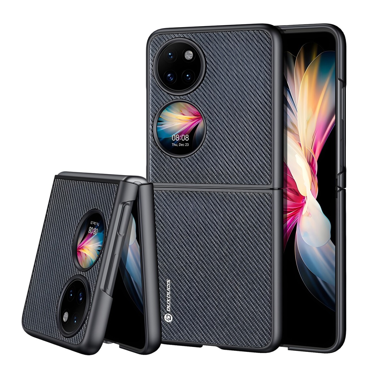 Dux Ducis Puzdro DUX DUCIS FINO series pre Huawei P50 Pocket - Čierna H24500