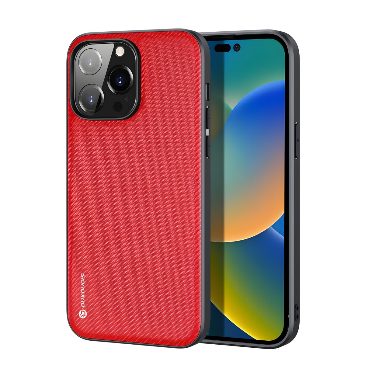 Dux Ducis Puzdro FINO series pre Apple iPhone 14 Pro Max - Červená H22227