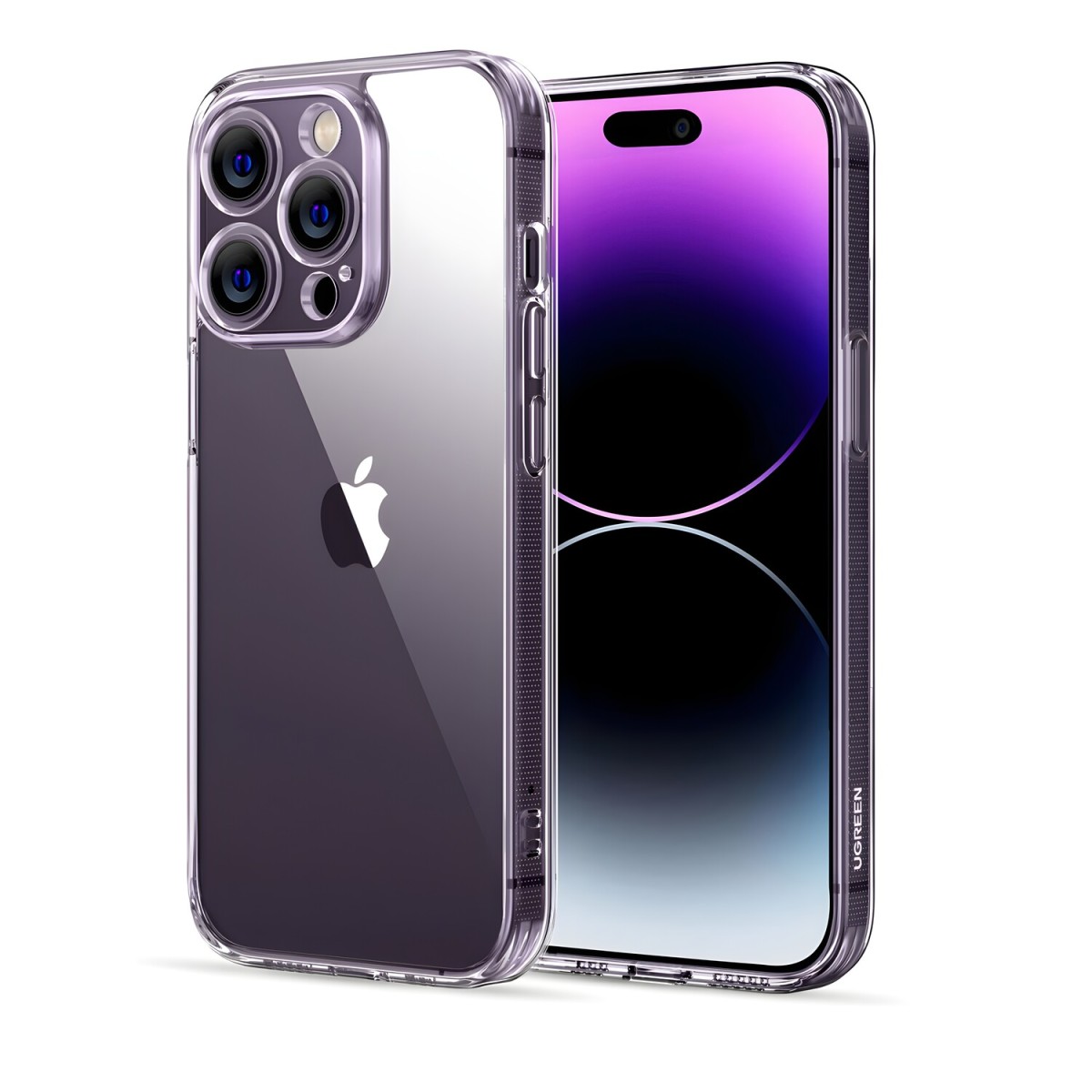 Ugreen Ochranné gélové puzdro pre Apple iPhone 14 Pro - Transparentná H22159