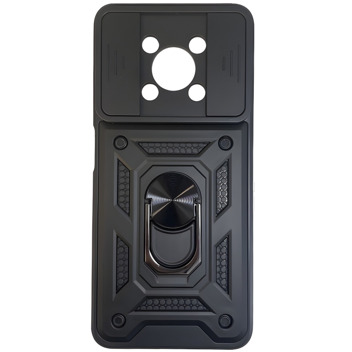 HARAHU Hybrid Armor Camshield pre Huawei Nova Y90 - Čierna H24920