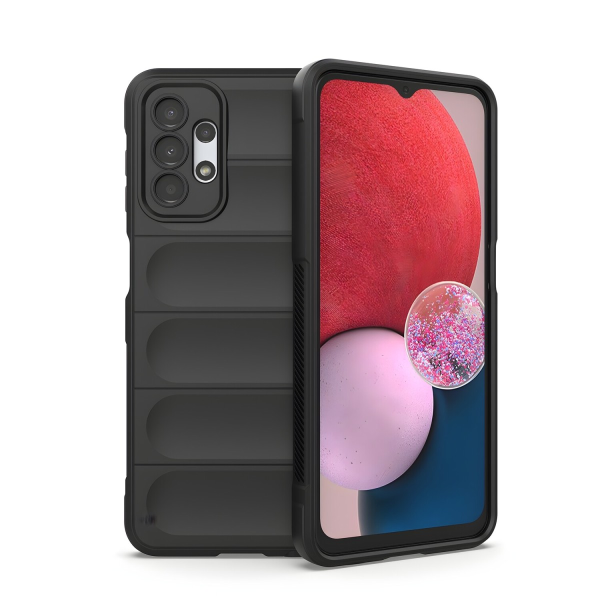 HARAHU Pancierové puzdro pre Samsung Galaxy A13 5G - Čierna H22165