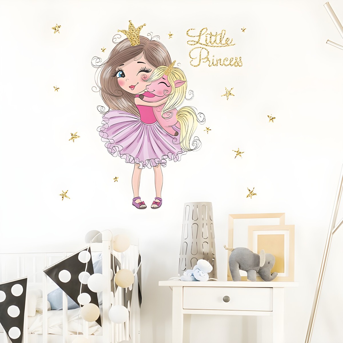 Samolepka na stenu/Tapeta Little Princess H16474
