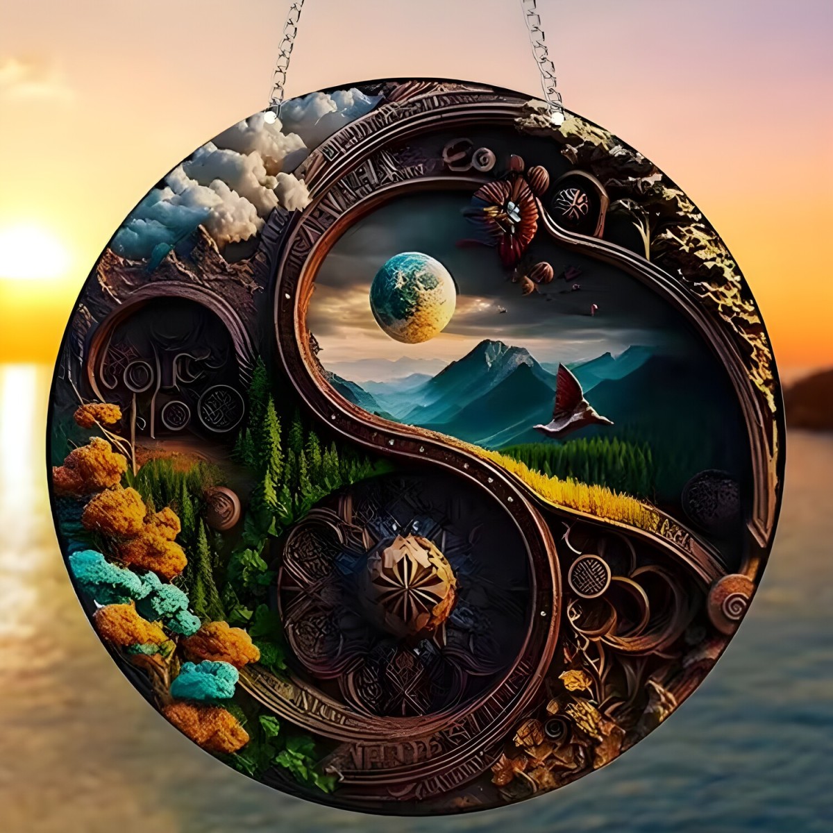 HARAHU Lapač Slnka-Yin Yang/L H37238