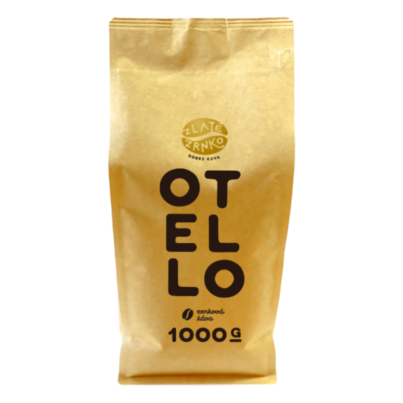 Zlaté Zrnko Káva Zlaté Zrnko – Otello 1000g zrnková