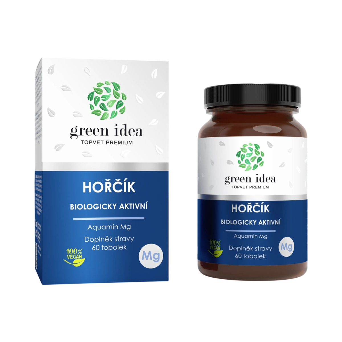 Green idea Horčík - Aquamin - 60 kapsúl - Green idea