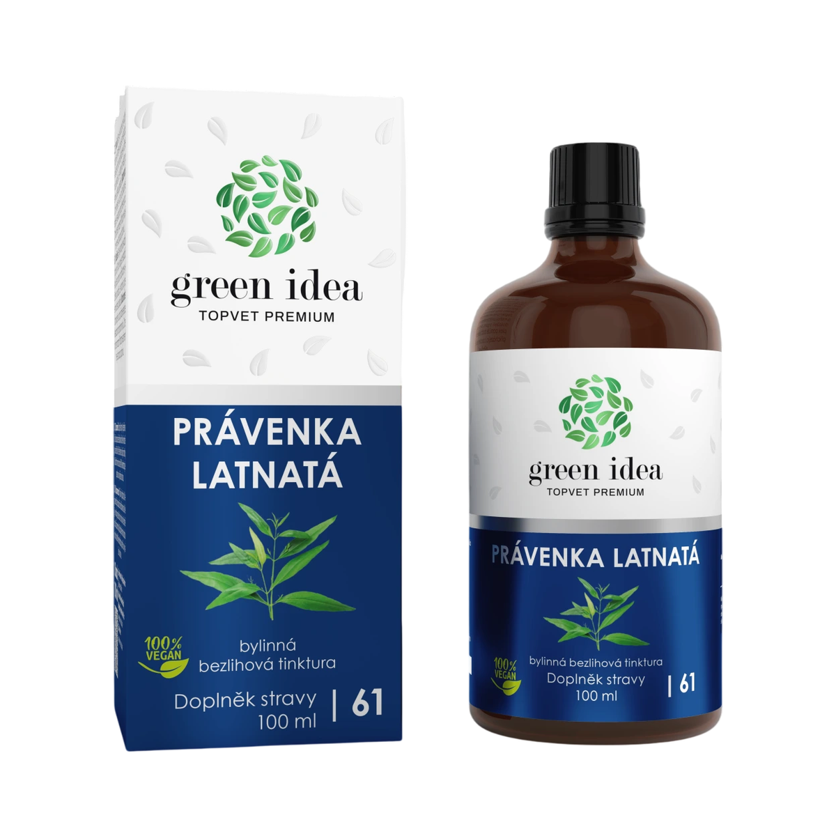 Green idea Právenka latnatá - bezliehová tinktúra 100 ml - Green idea