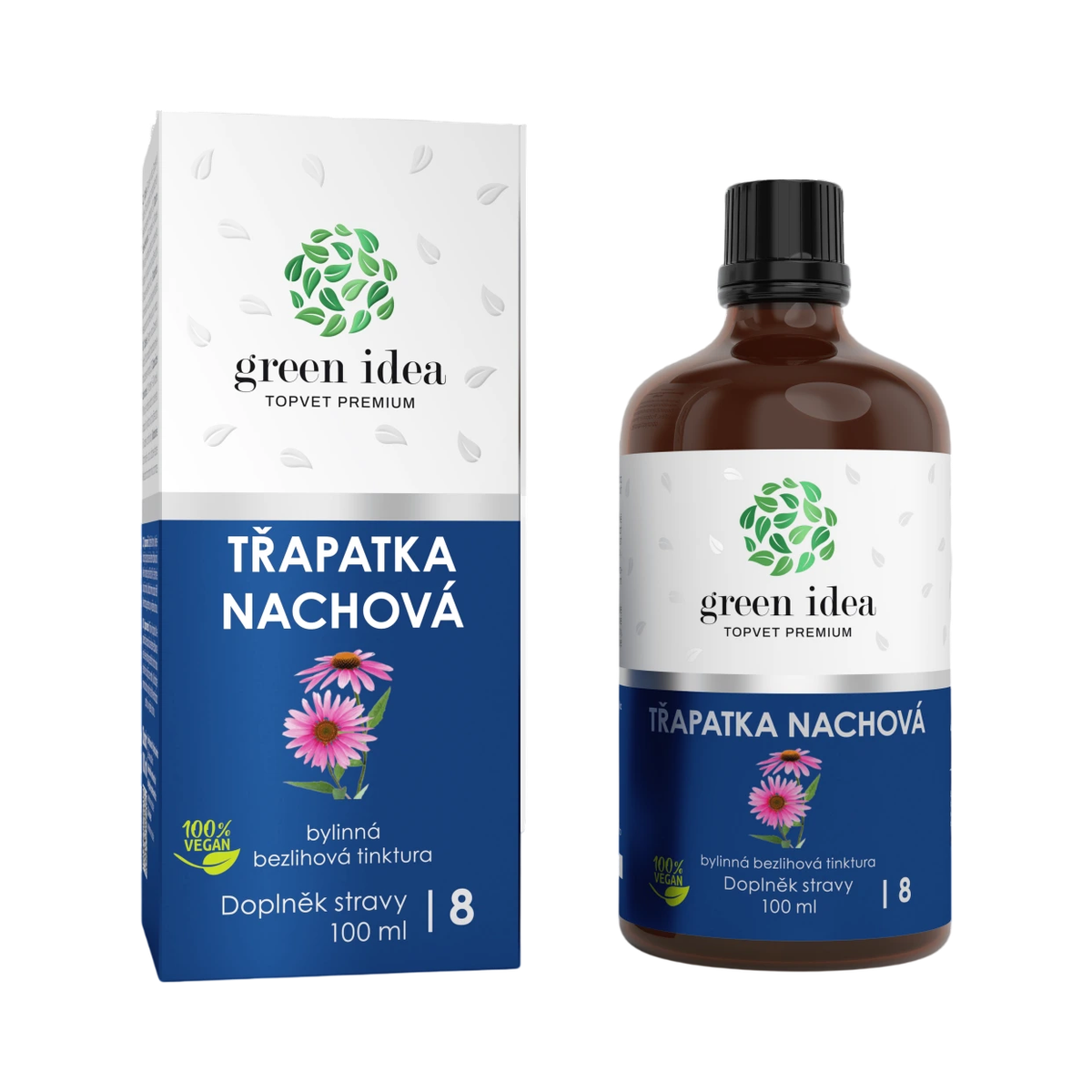 Green idea Echinacea - bezliehová tinktúra 100 ml - Green idea