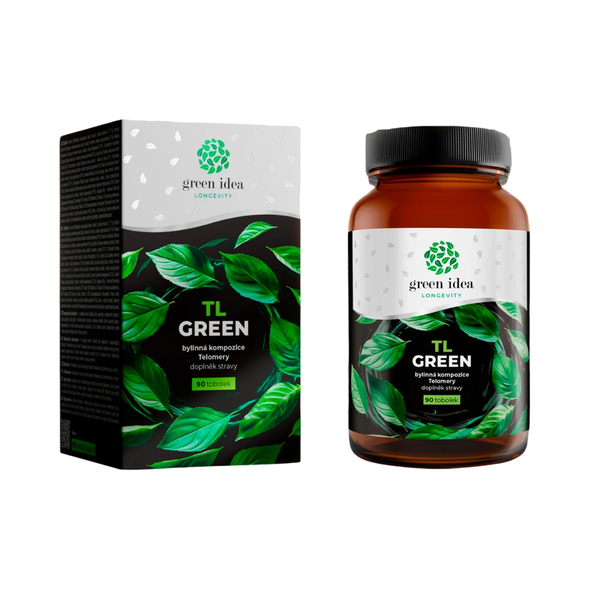 Green idea LONGEVITY TL GREEN - 90 kapsúl - Green idea