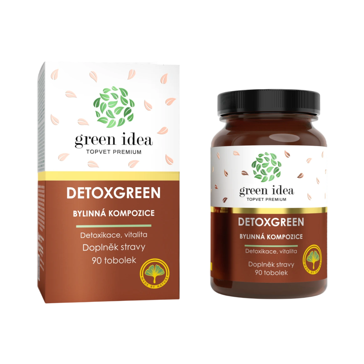 Green idea Detoxgreen - 90 kapsúl - Green idea