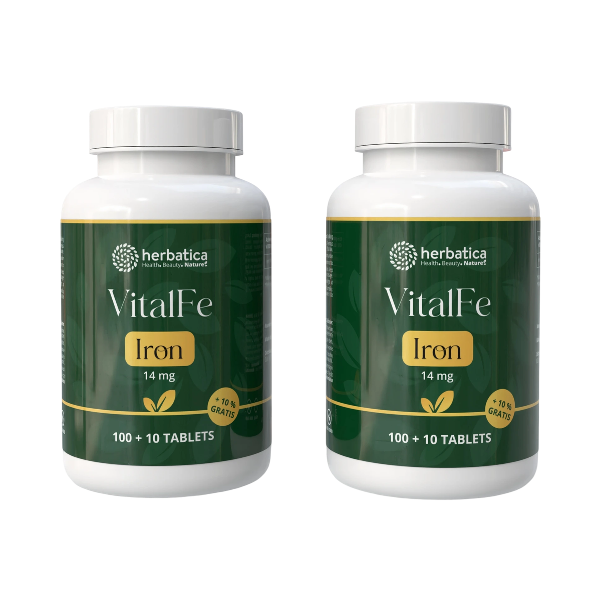 Herbatica Zvýhodnený set: 2x Železo 14 mg - 110 tabliet - Herbatica