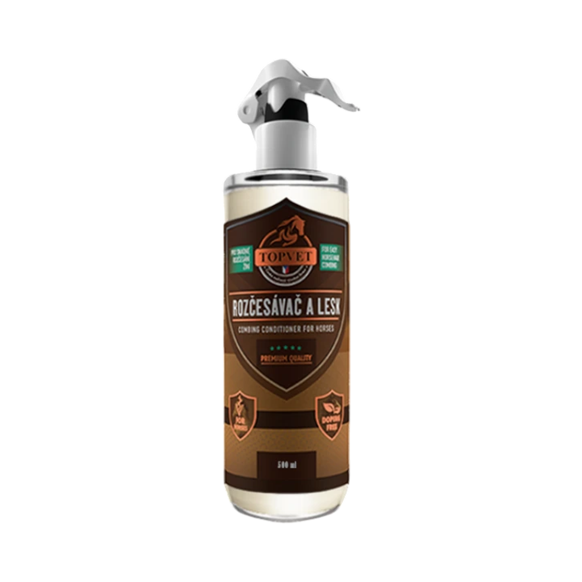 Green idea Rozčesávač a lesk 500 ml - Green idea