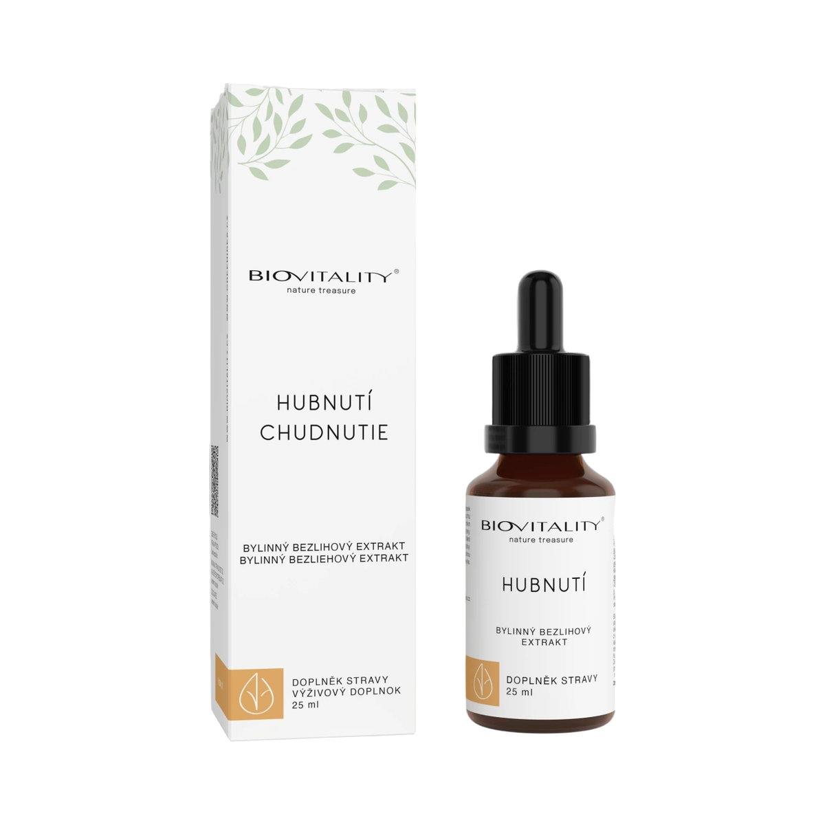 Green idea Chudnutie bezliehová tinktúra – kvapky 25 ml – Green idea