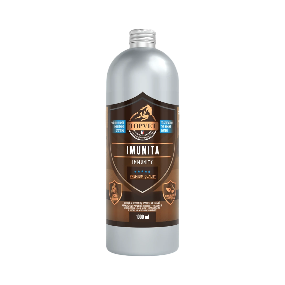 Green idea Imunitný sirup pre kone 1000 ml – Green idea