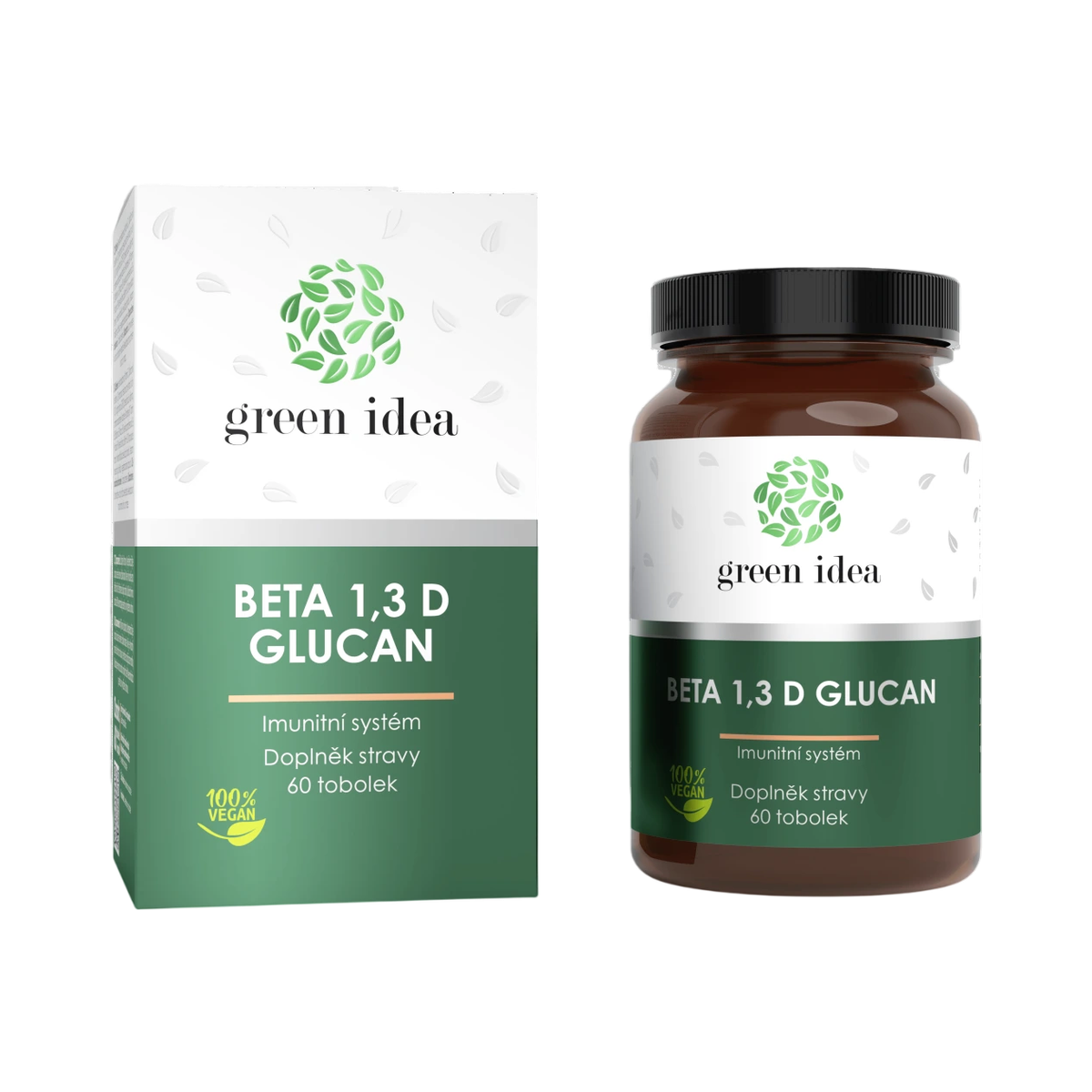 Green idea Beta 1,3 D Glucan – 60 kapsúl – Green idea
