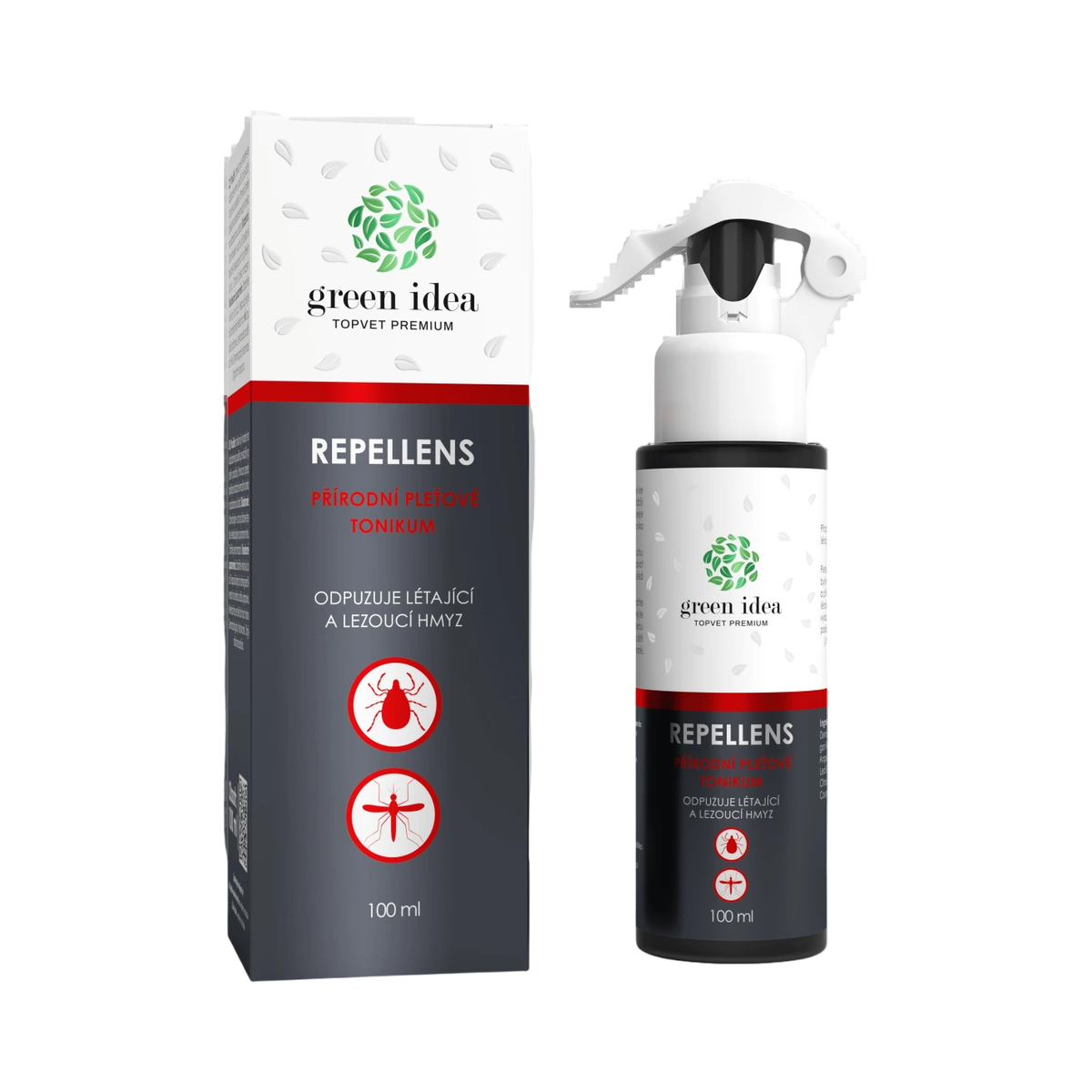 Green idea Prírodné pleťové tonikum REPELLENS - 100 ml - Green idea