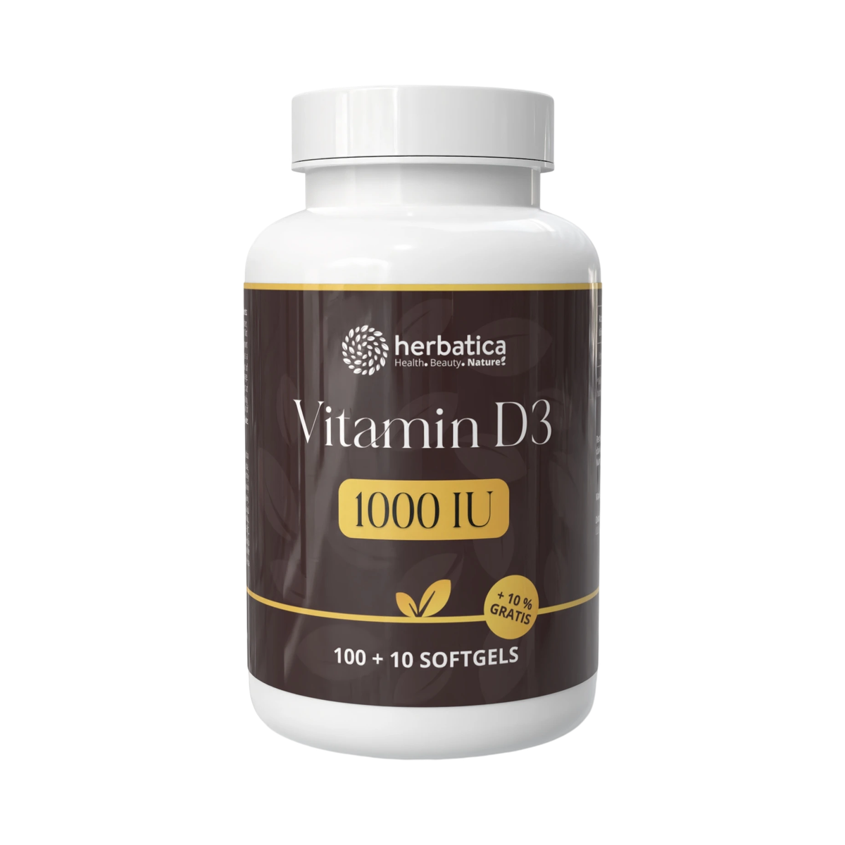 Herbatica Vitamín D3 1000 IU - 110 tabliet - Herbatica