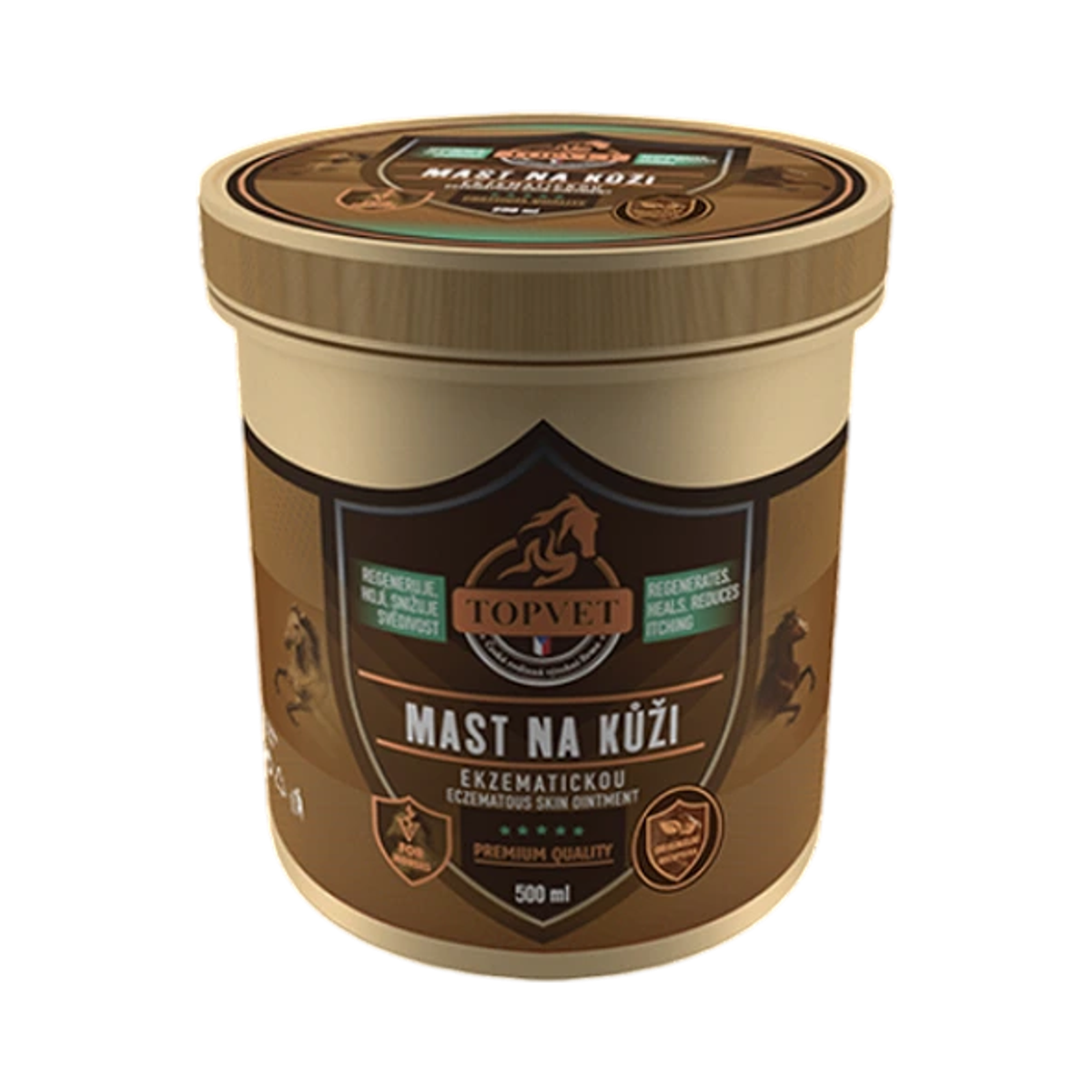 Green idea Masť na ekzémovú pokožku 500 ml – Green idea