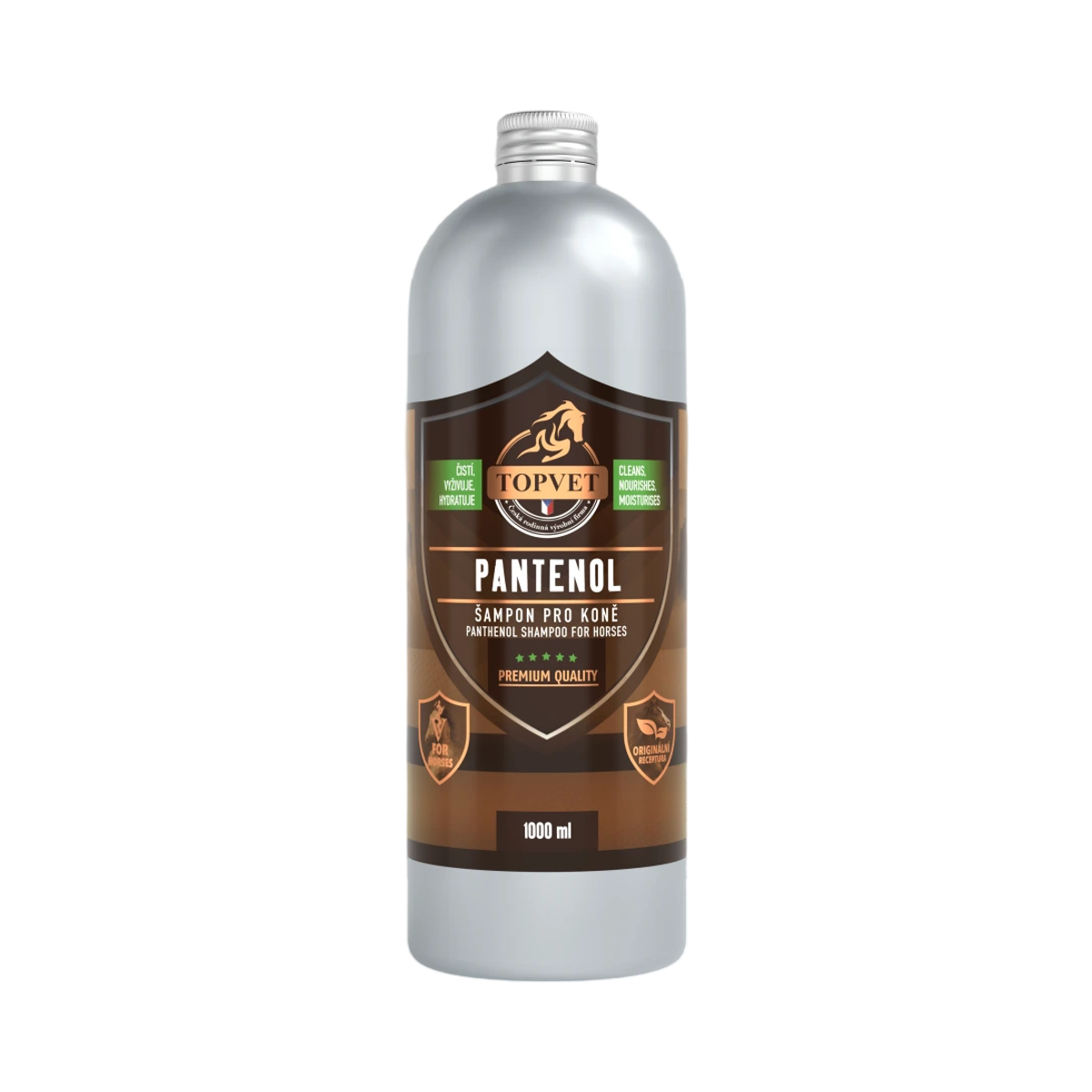 Green idea Pantenol šampón pre kone 1000 ml – Green idea