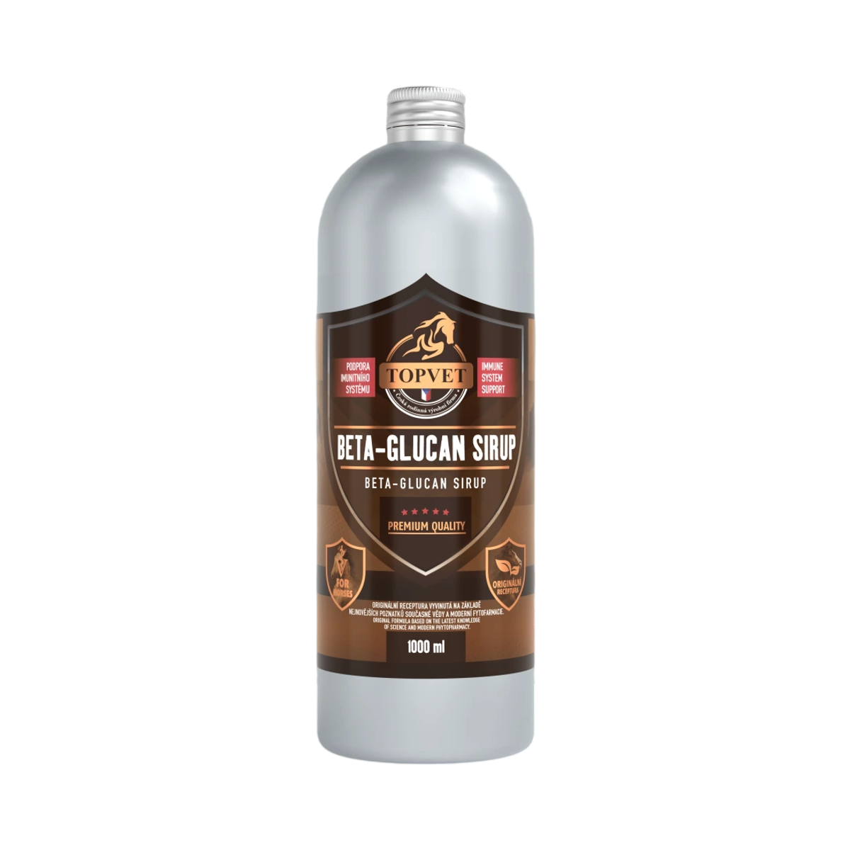 Green idea Sirup Beta-Glucan pre kone 1000 ml – Green idea