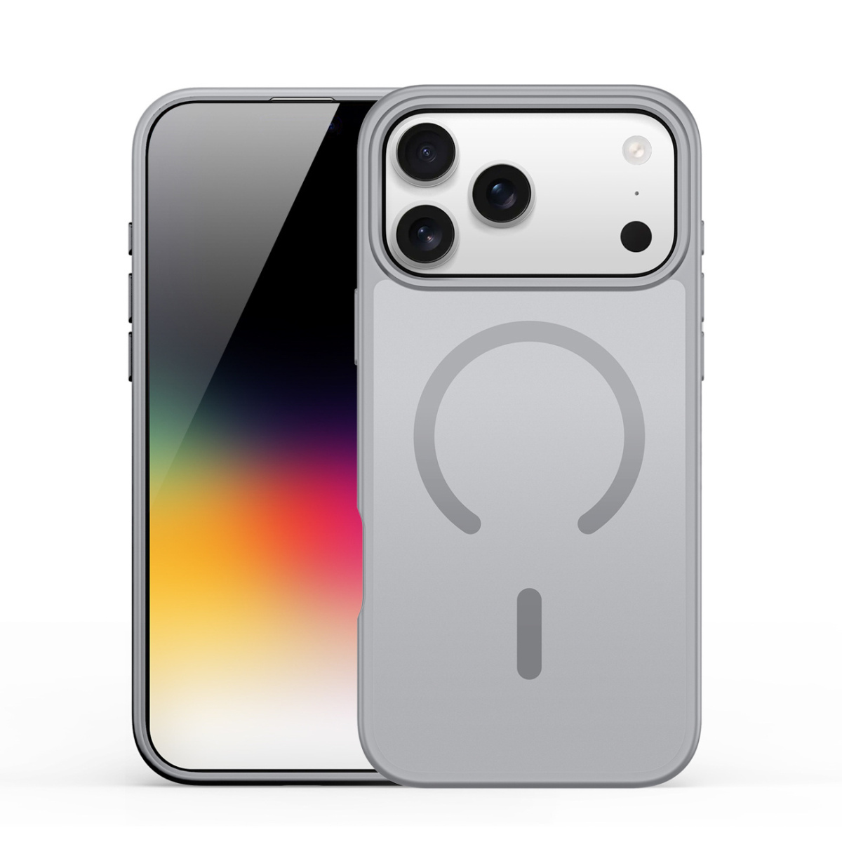 Dux Ducis Dux Ducis Yind MagSafe kryt na iPhone 17 Pro Max, sivý