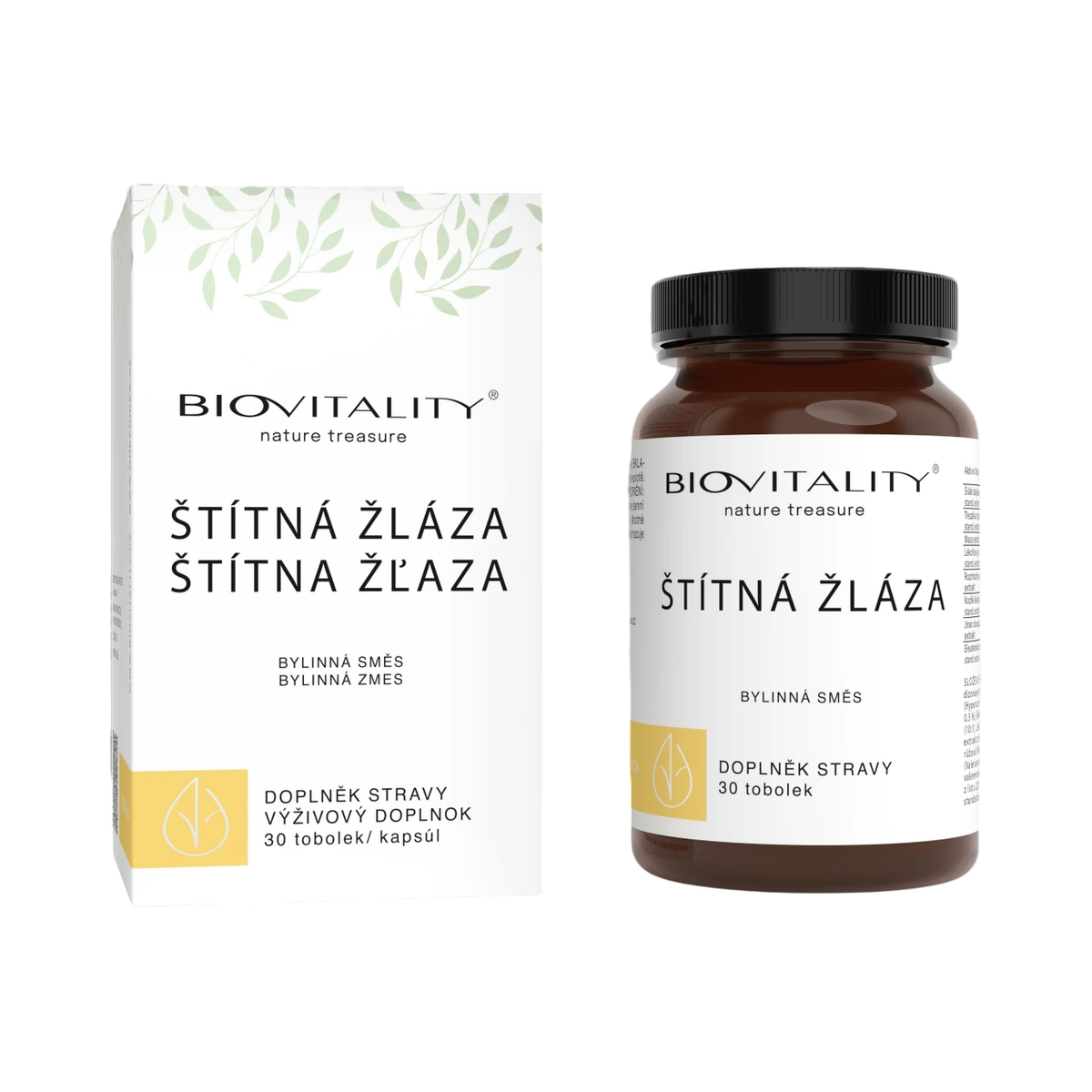 Green idea Štítna žľaza – bylinný komplex – kapsuly 30 ks – Green idea