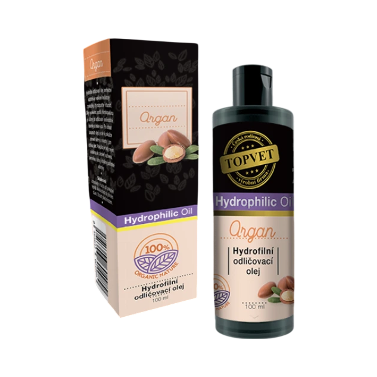 Green idea Hydrofilný odličovací olej – Argan – 100 ml – Green idea