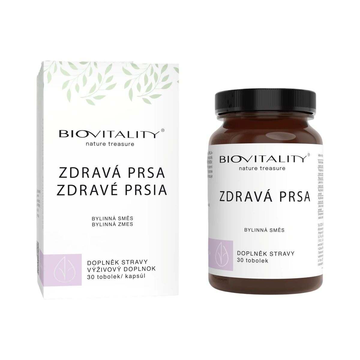 Green idea Zdravé prsia – bylinný komplex – kapsuly 30 ks – Green idea