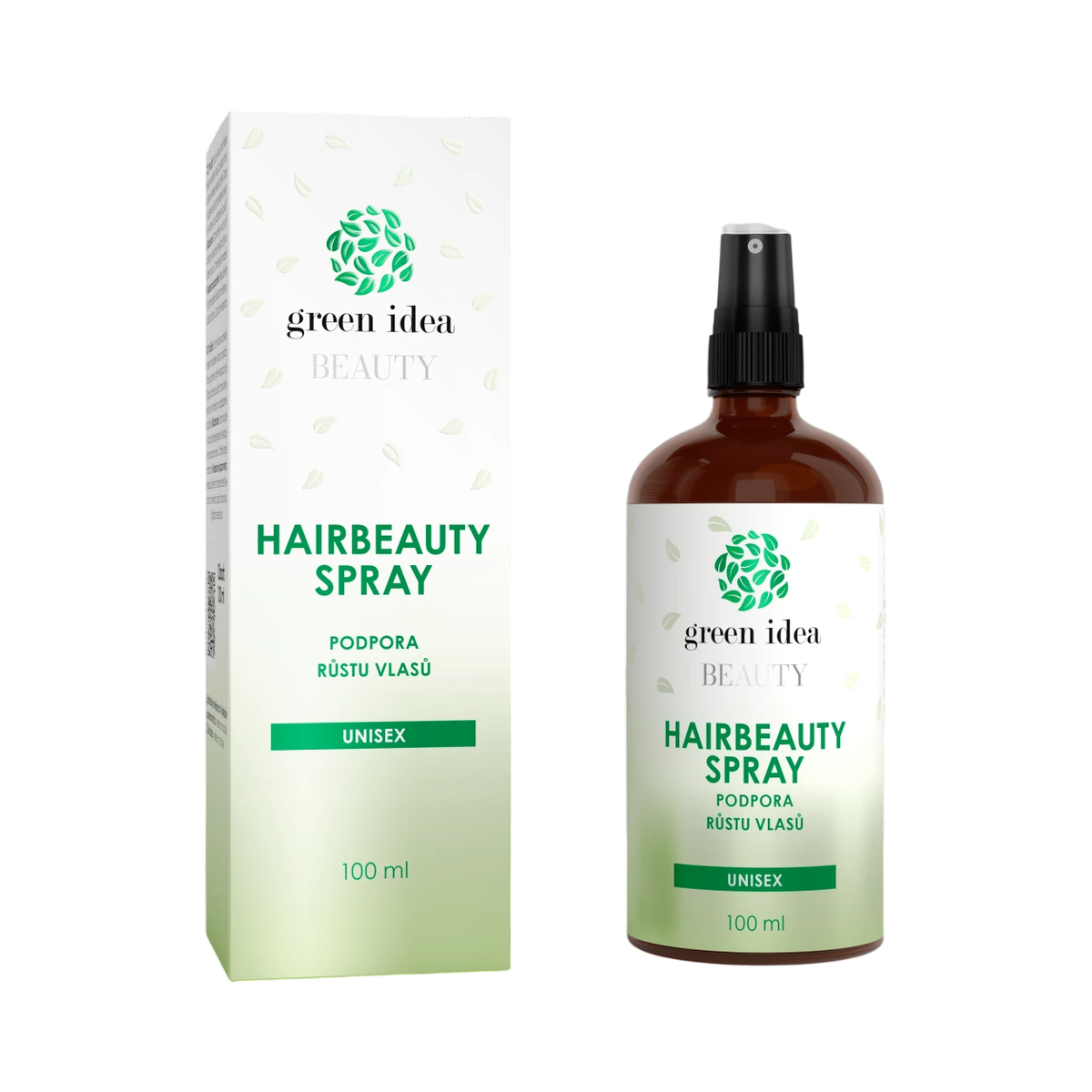 Green idea Hairbeauty sprej – podpora rastu vlasov 100 ml – Green idea