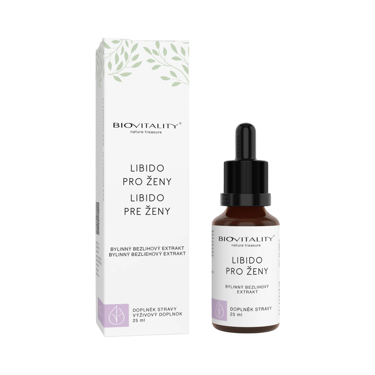 Green idea Libido pre ženy – bezliehová tinktúra – kvapky 25 ml – Green idea