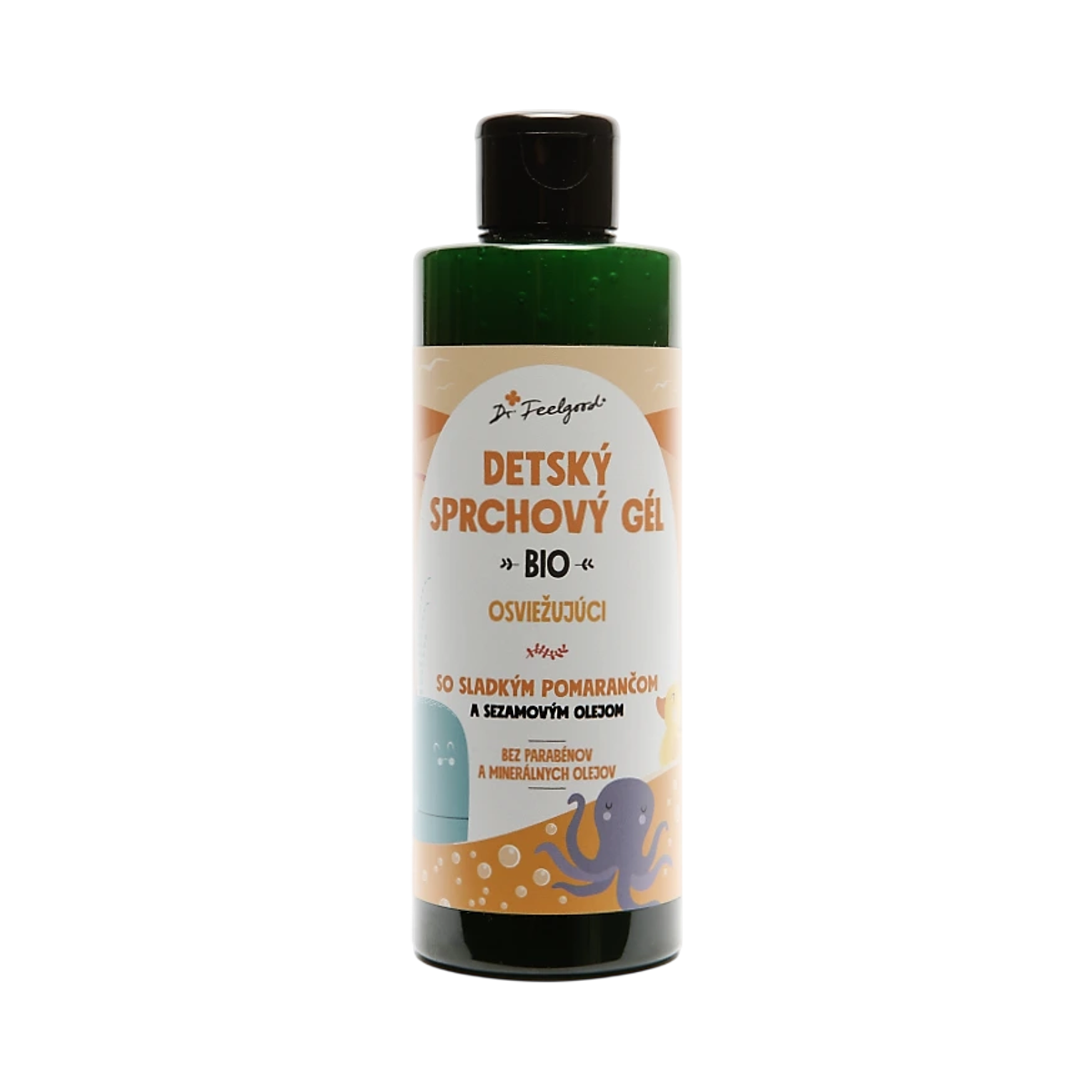 Dr. Feelgood Detský Sprchový gél POMARANČ - 200 ml - Dr. Feelgood