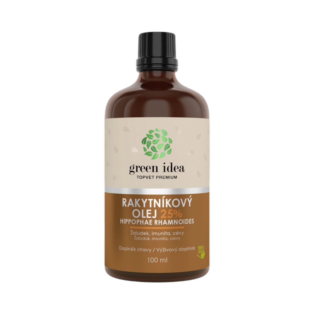 Green idea Rakytníkový olej 25% 100 ml - Green idea