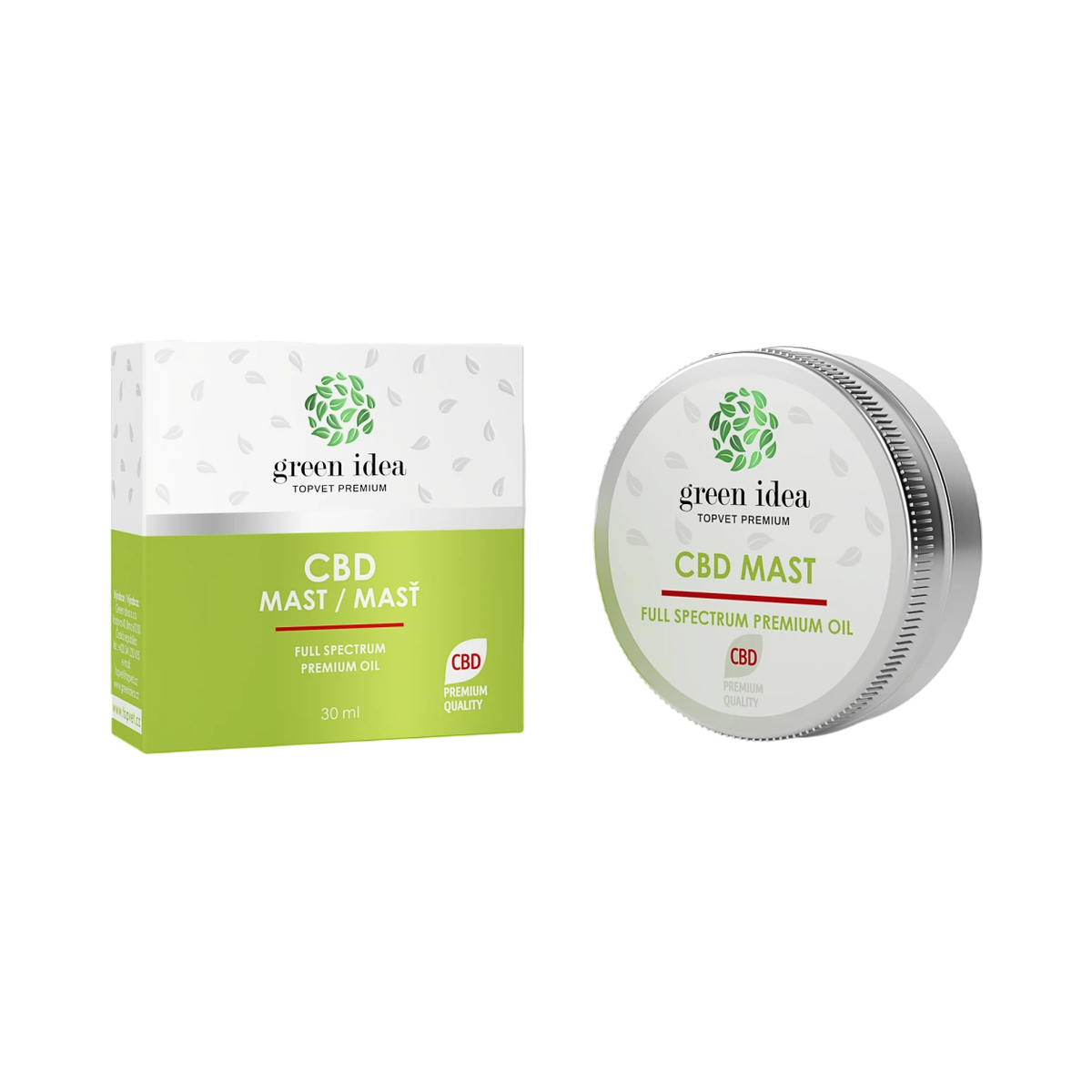 Green idea CBD masť 30 ml - Green idea