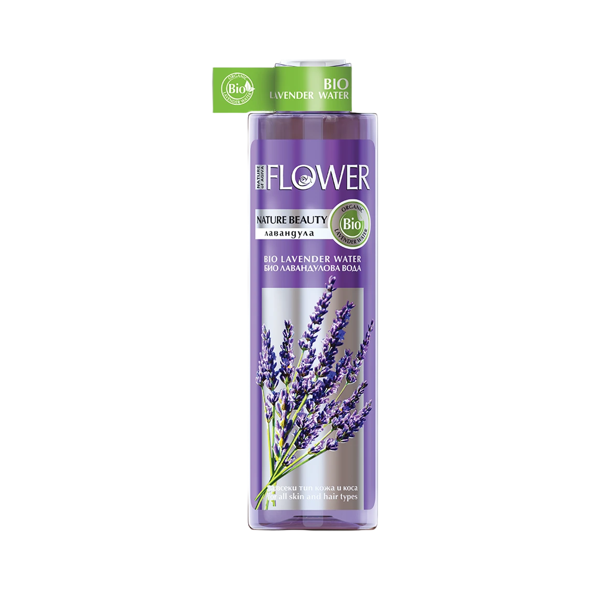 NATURE OF AGIVA LEVANDUĽOVÁ VODA s hydratačným a rozžiarujúcim účinkom 200 ml - NATURE OF AGIVA