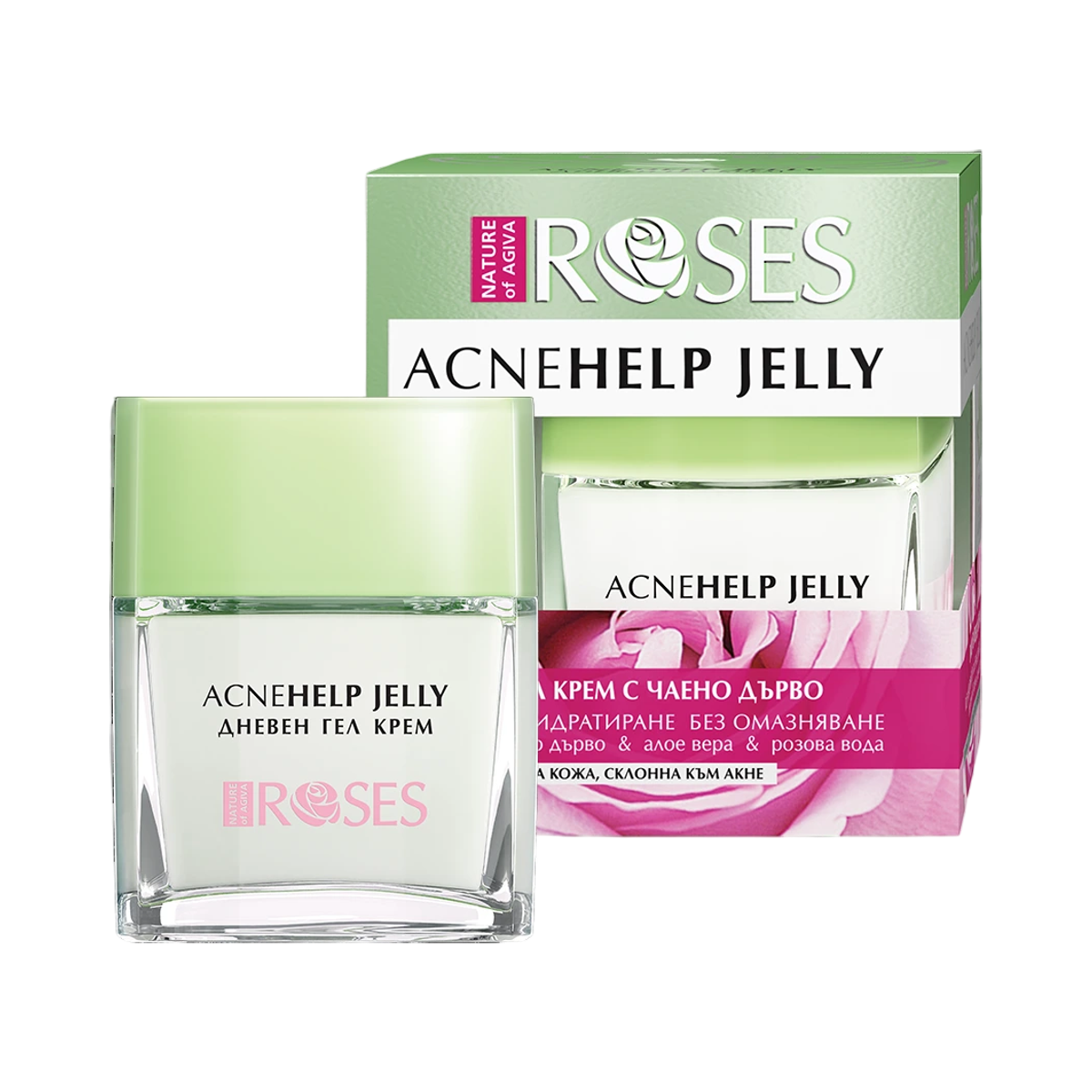 NATURE OF AGIVA ACNEHELP JELLY - denný gélový krém 50 ml - NATURE OF AGIVA