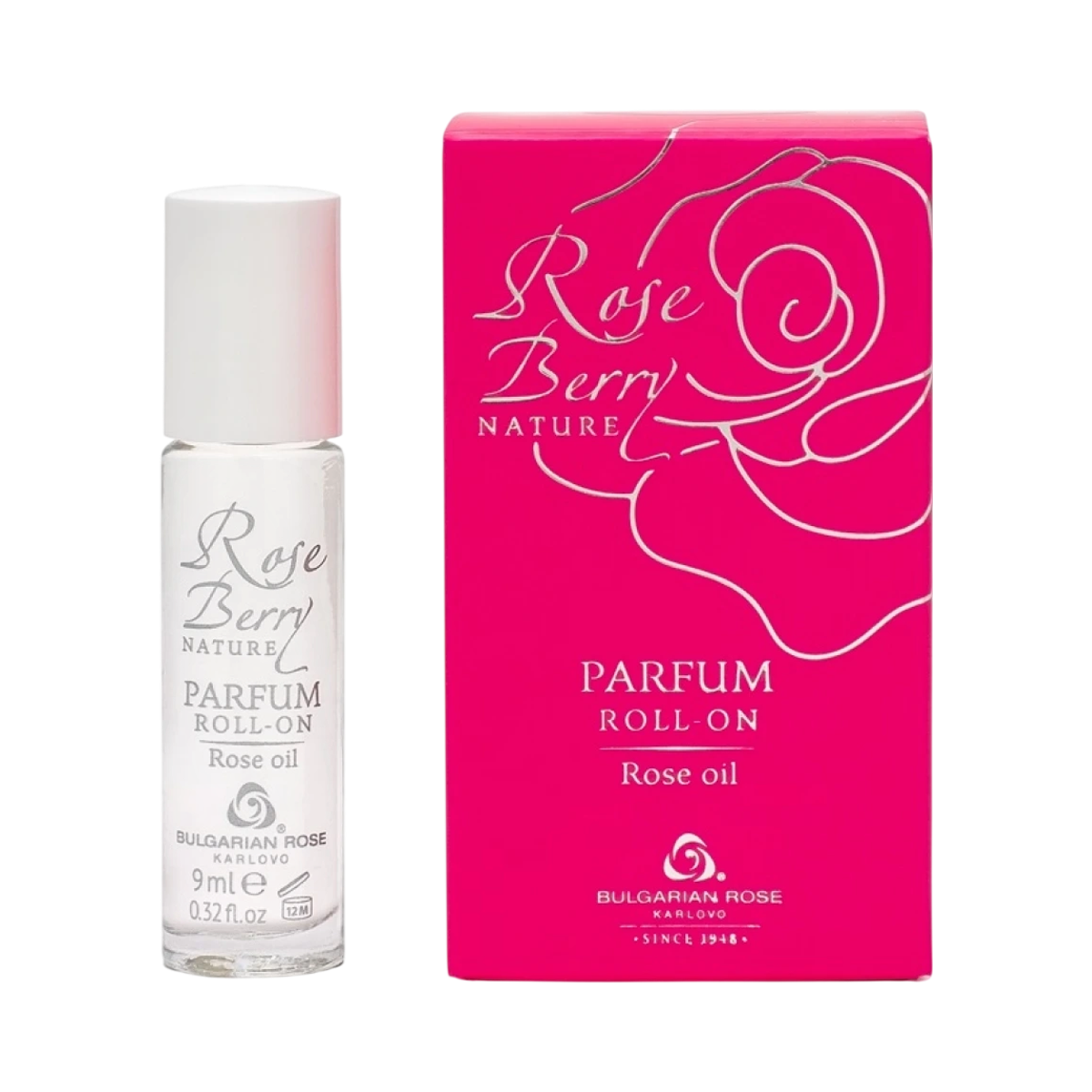 Bulgarian Rose Karlovo Parfumovaný ROLL-ON bez alkoholu - 9 ml - Bulgarian Rose Karlovo