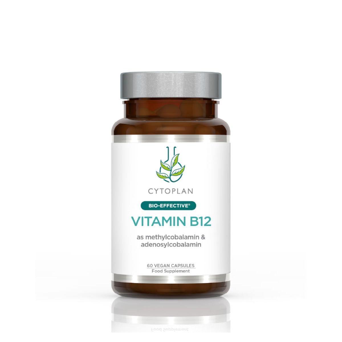 CYTOPLAN Cytoplan Vitamín B12, 1000 µg Bioaktívny pod jazyk, 60 tabliet