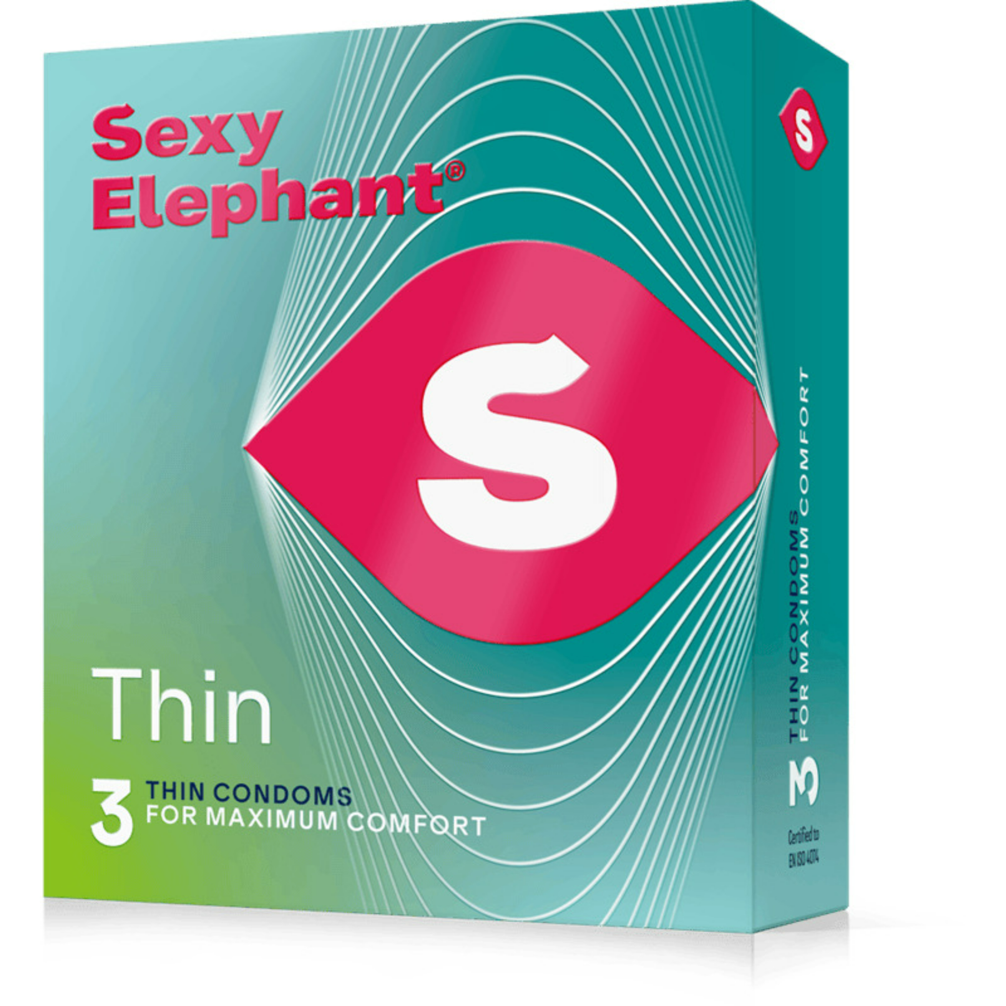 Sexy Elephant Ultra tenké kondómy Thin (3 ks)